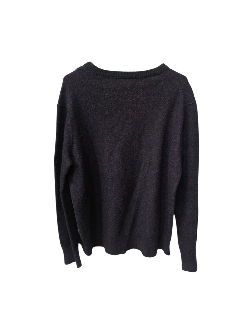 Banana Republic Men's Violet Italian Wool Crewneck Sweater